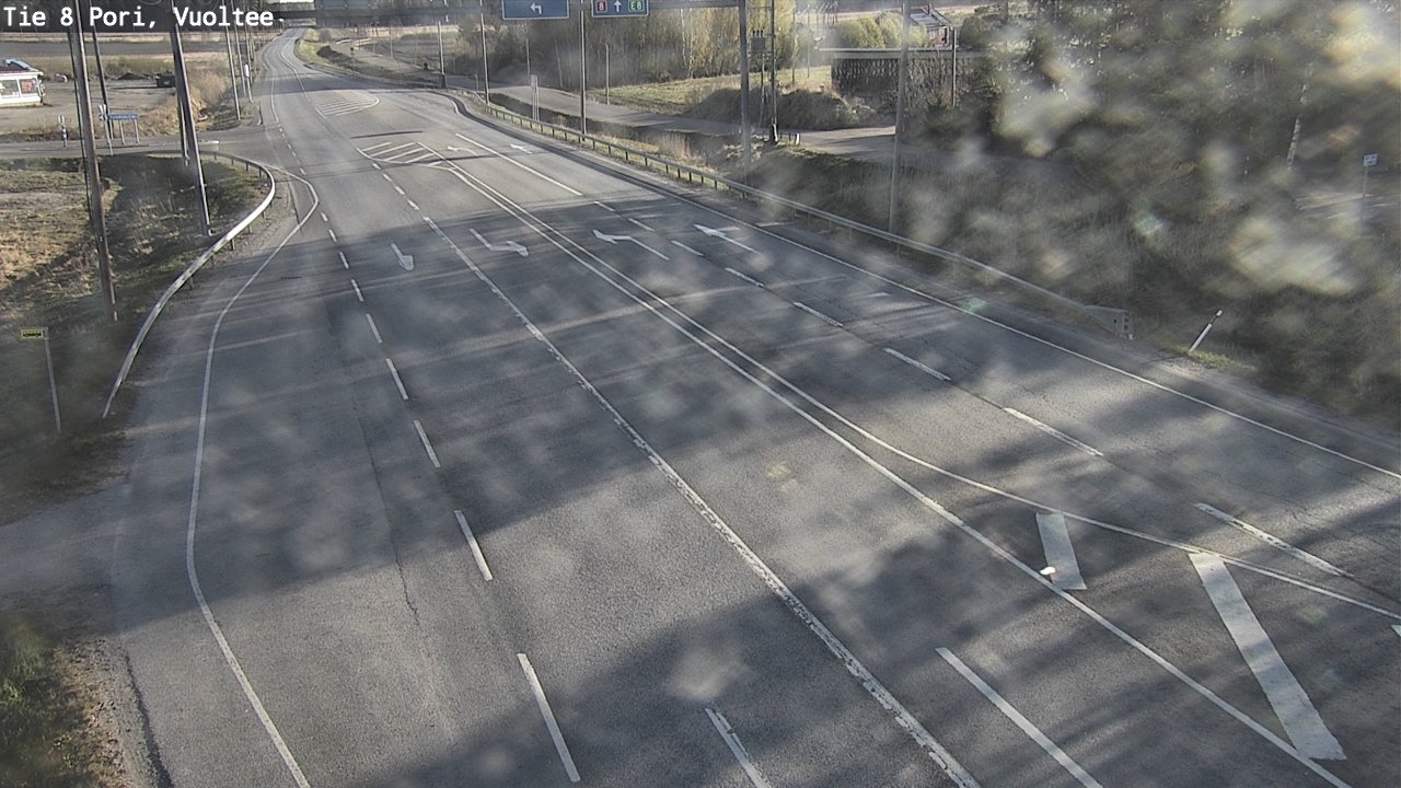 Weather Camera Image Road 8 Pori, Vuoltee, Pori, Satakunta