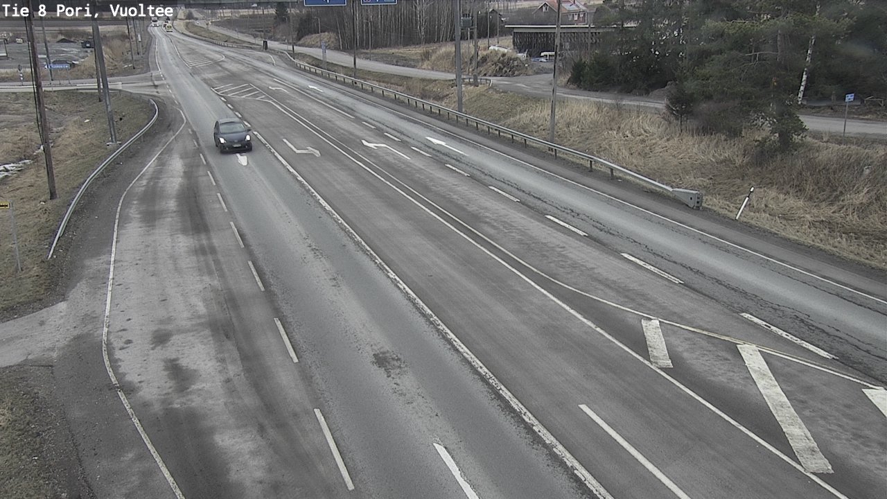 Weather Camera Image Väg 8 Björneborg, Vuoltee, Pori, Satakunta