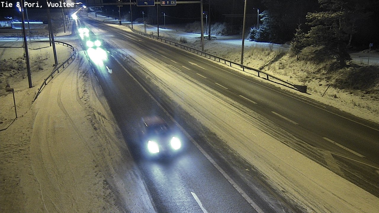 Kelikamerat Kuva Tie 8 Pori, Vuoltee, Pori, Satakunta