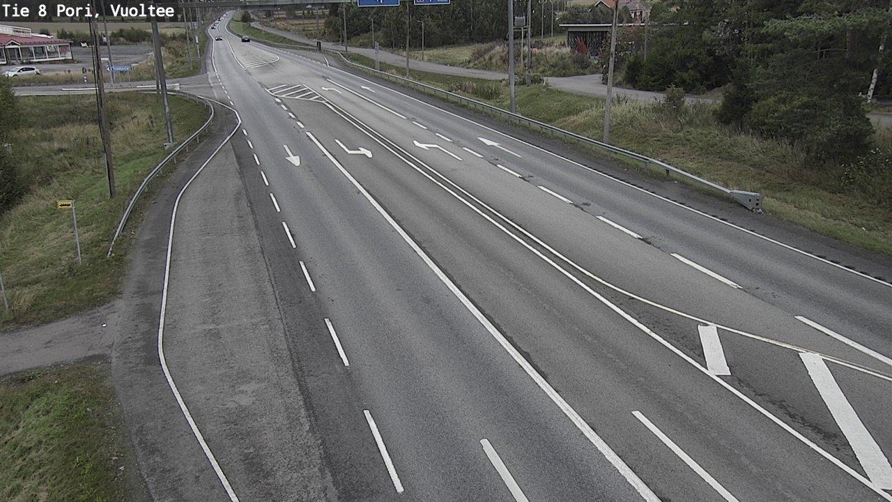Kelikamerat Kuva Tie 8 Pori, Vuoltee, Pori, Satakunta