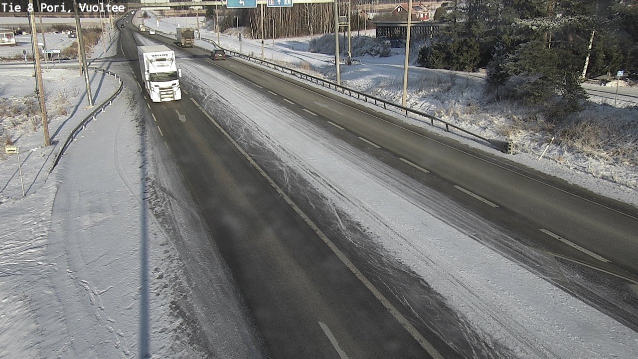 Kelikamerat Kuva Tie 8 Pori, Vuoltee, Pori, Satakunta