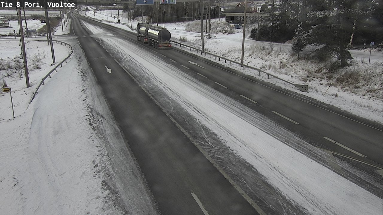 Kelikamerat Kuva Tie 8 Pori, Vuoltee, Pori, Satakunta