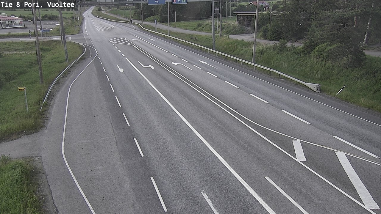 Kelikamerat Kuva Tie 8 Pori, Vuoltee, Pori, Satakunta