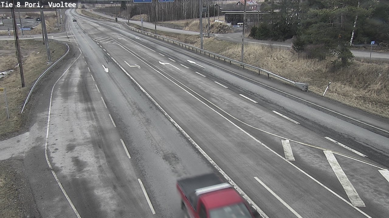 Weather Camera Image Väg 8 Björneborg, Vuoltee, Pori, Satakunta