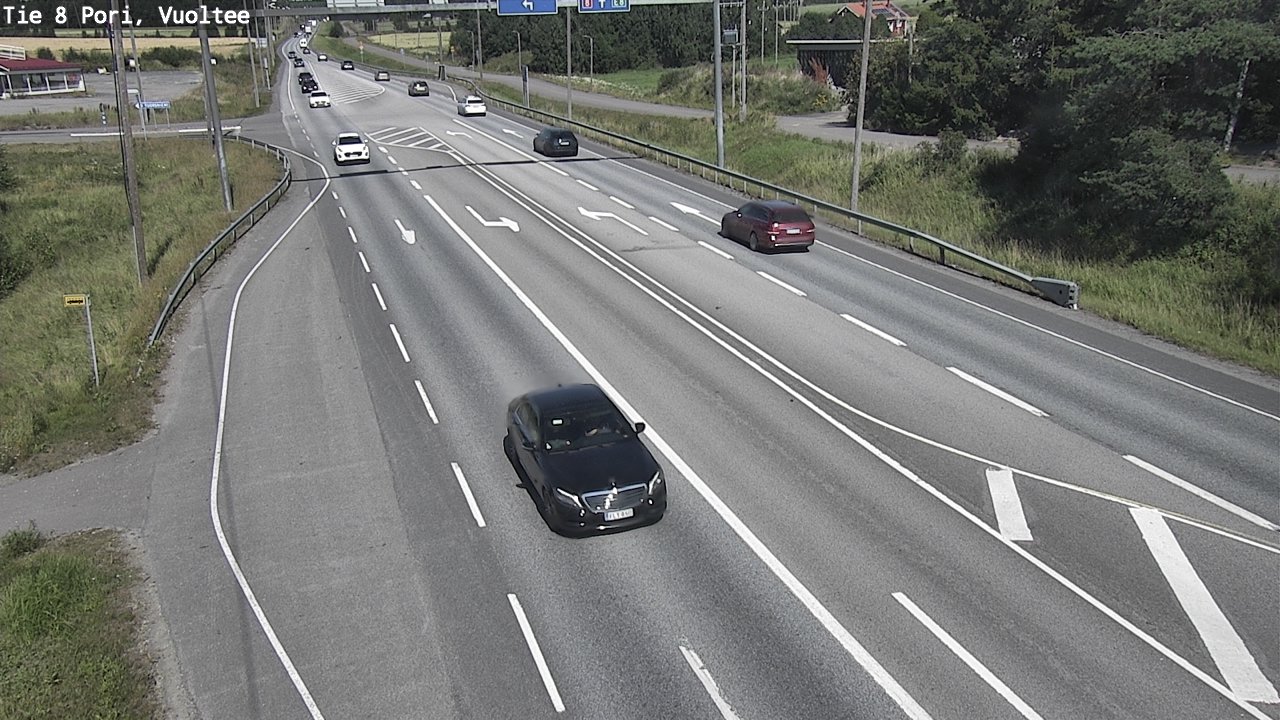 Kelikamerat Kuva Tie 8 Pori, Vuoltee, Pori, Satakunta