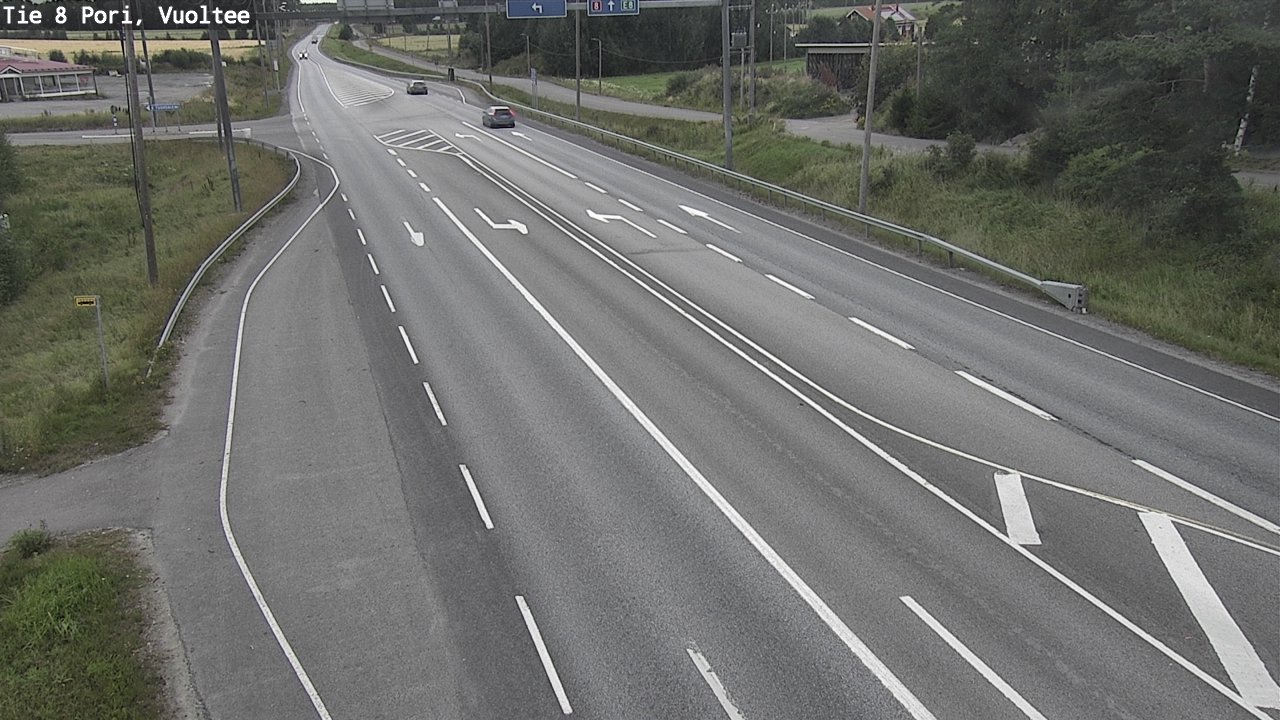 Kelikamerat Kuva Tie 8 Pori, Vuoltee, Pori, Satakunta