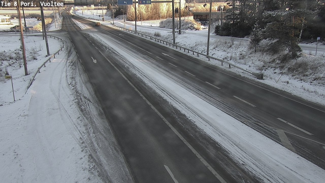 Weather Camera Image Road 8 Pori, Vuoltee, Pori, Satakunta