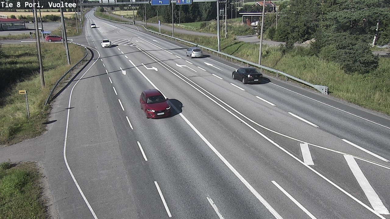 Kelikamerat Kuva Tie 8 Pori, Vuoltee, Pori, Satakunta