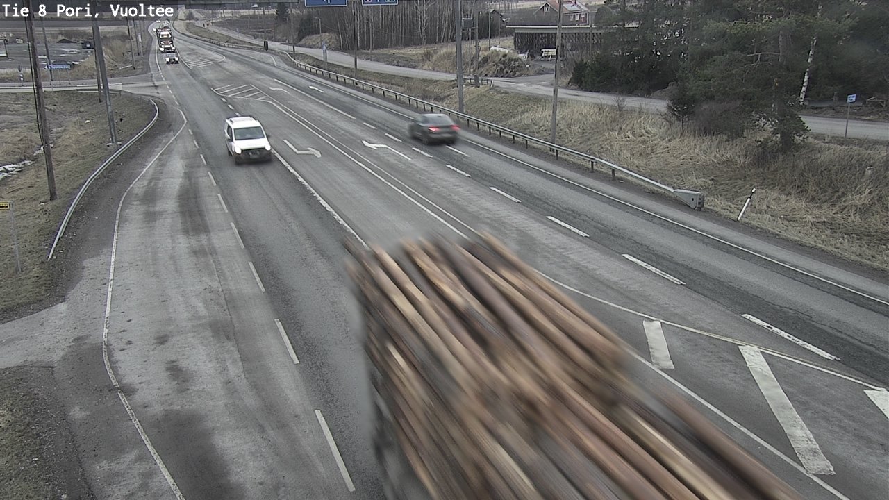 Weather Camera Image Road 8 Pori, Vuoltee, Pori, Satakunta