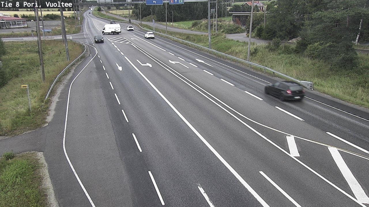 Weather Camera Image Road 8 Pori, Vuoltee, Pori, Satakunta