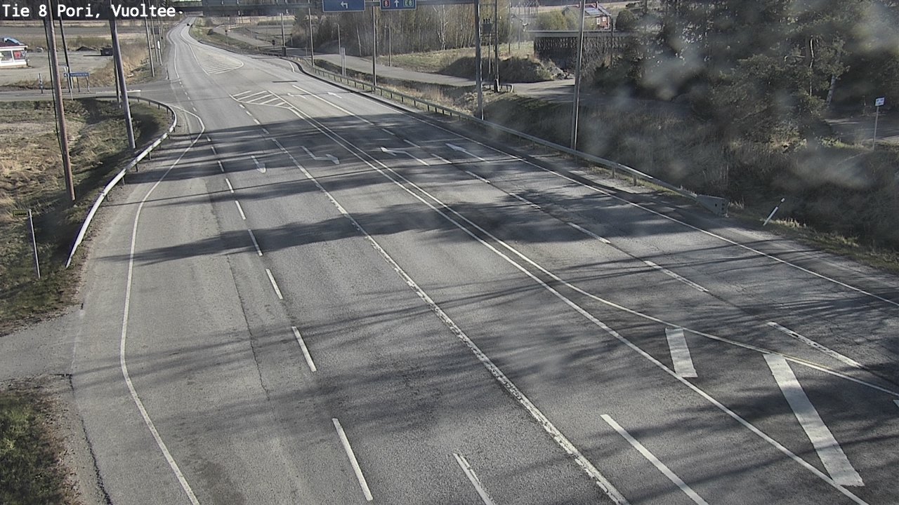 Weather Camera Image Väg 8 Björneborg, Vuoltee, Pori, Satakunta