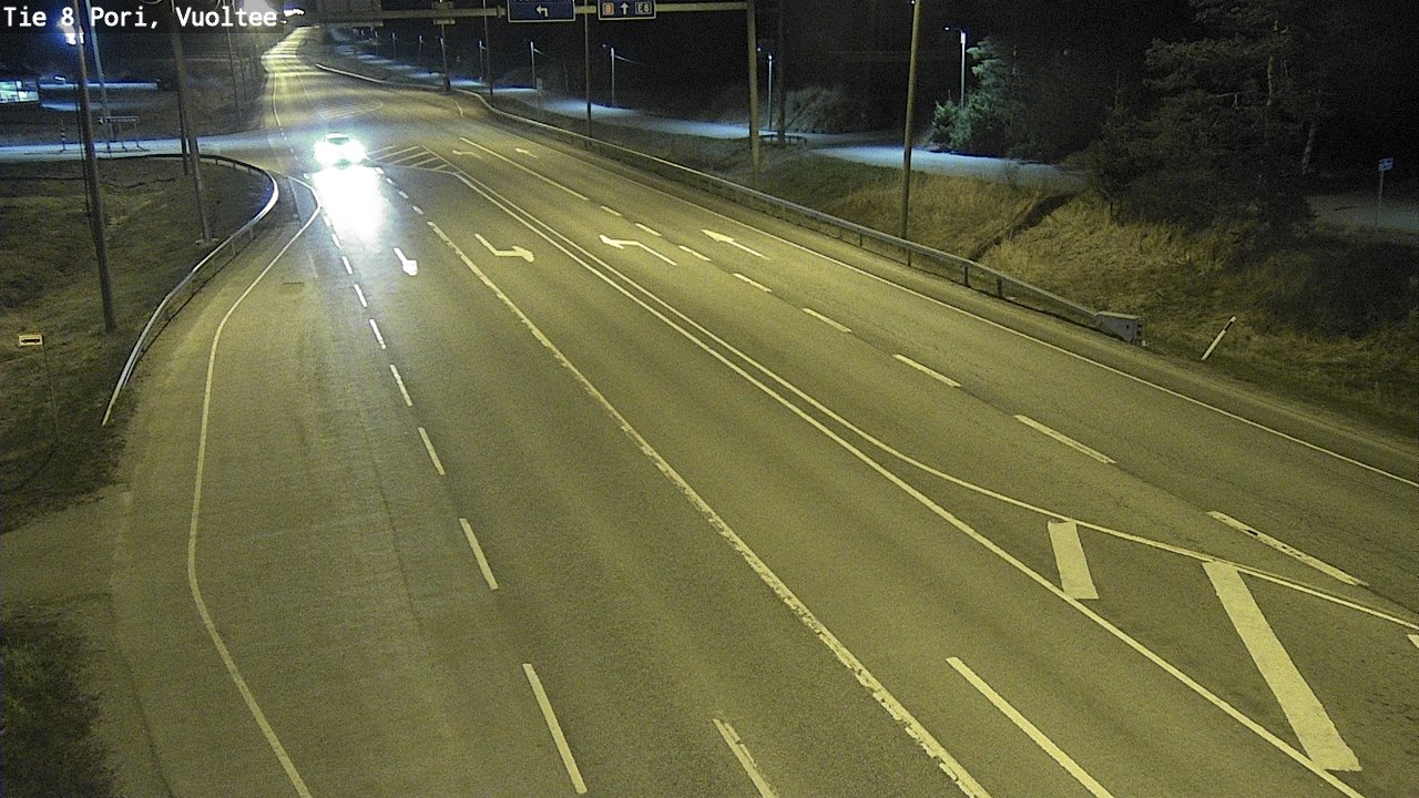Kelikamerat Kuva Tie 8 Pori, Vuoltee, Pori, Satakunta