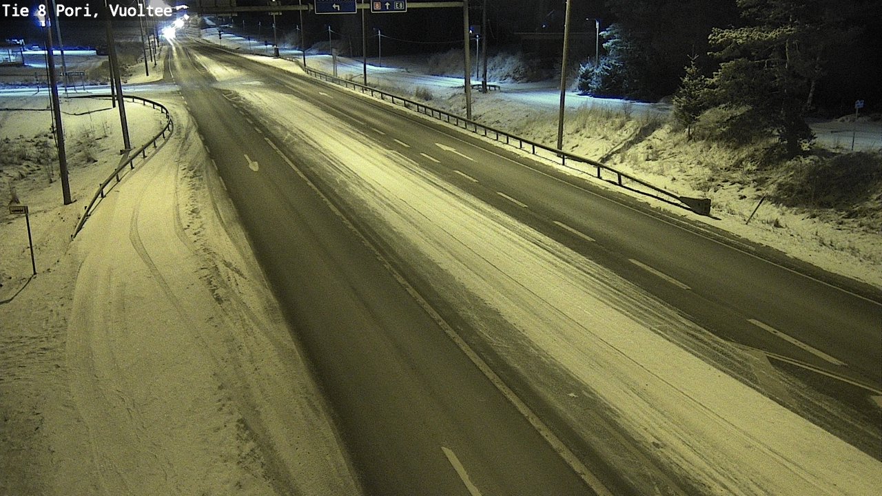 Kelikamerat Kuva Tie 8 Pori, Vuoltee, Pori, Satakunta