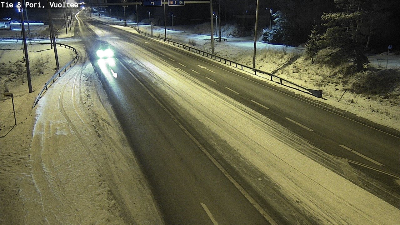 Kelikamerat Kuva Tie 8 Pori, Vuoltee, Pori, Satakunta