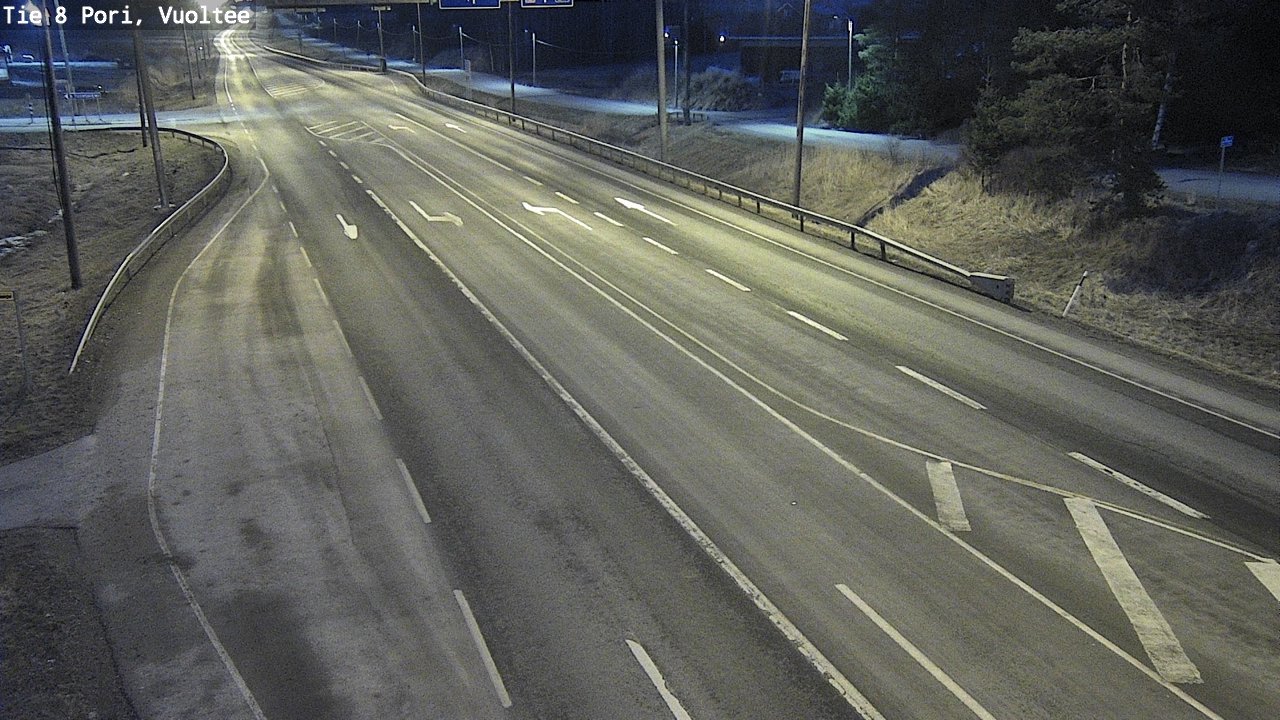 Weather Camera Image Väg 8 Björneborg, Vuoltee, Pori, Satakunta