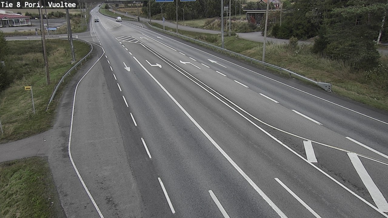 Kelikamerat Kuva Tie 8 Pori, Vuoltee, Pori, Satakunta