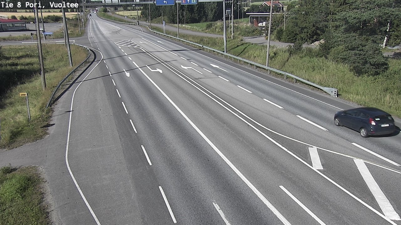 Kelikamerat Kuva Tie 8 Pori, Vuoltee, Pori, Satakunta