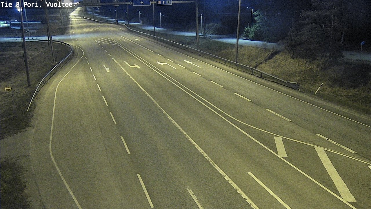 Kelikamerat Kuva Tie 8 Pori, Vuoltee, Pori, Satakunta