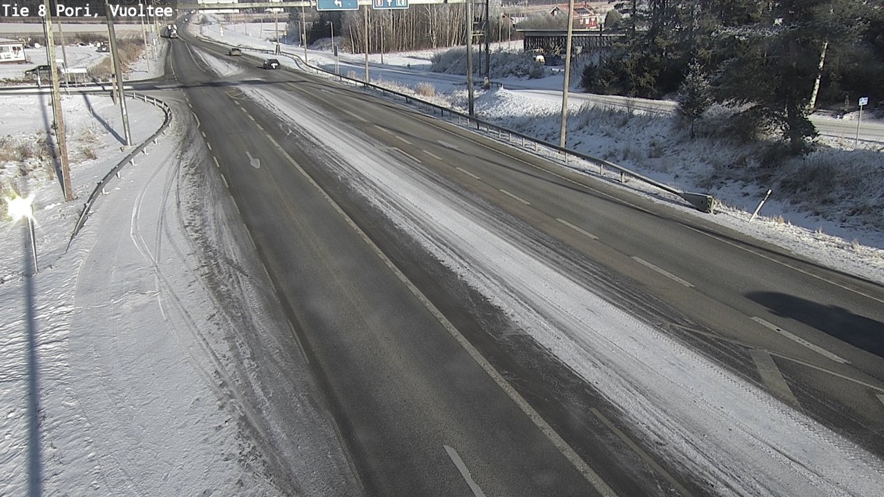 Weather Camera Image Road 8 Pori, Vuoltee, Pori, Satakunta