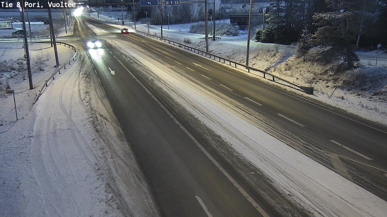 Kelikamerat Kuva Tie 8 Pori, Vuoltee, Pori, Satakunta