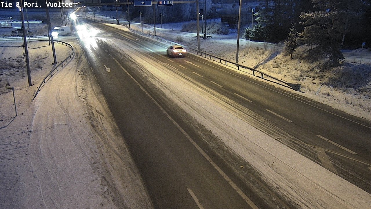 Kelikamerat Kuva Tie 8 Pori, Vuoltee, Pori, Satakunta
