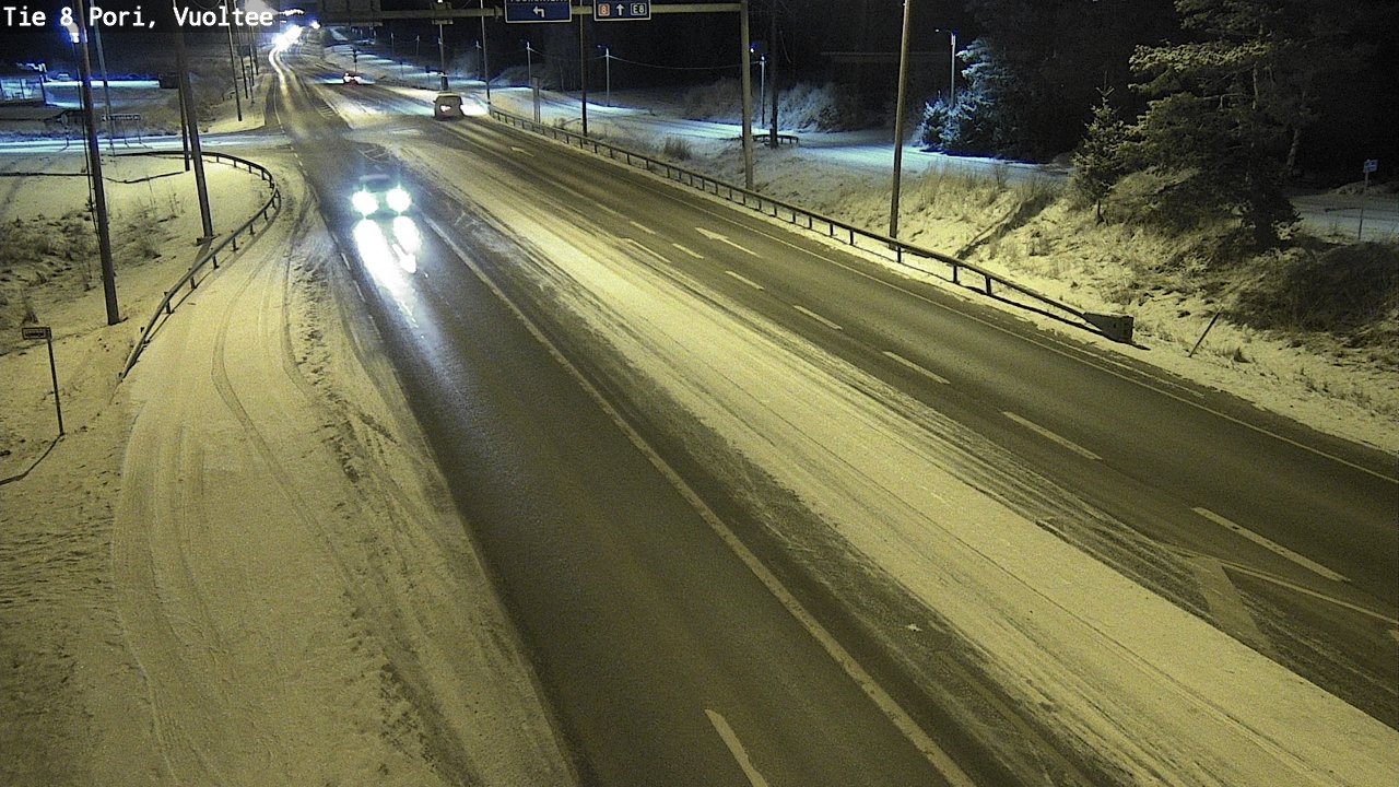 Kelikamerat Kuva Tie 8 Pori, Vuoltee, Pori, Satakunta