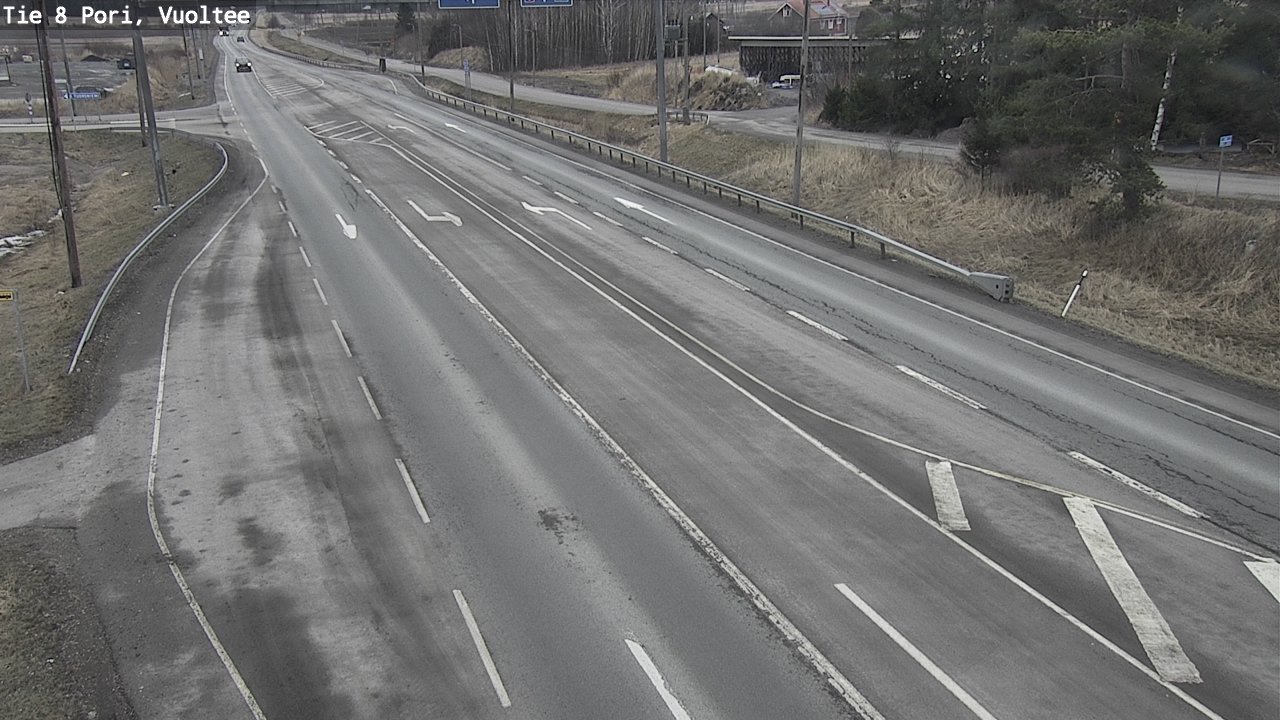 Weather Camera Image Väg 8 Björneborg, Vuoltee, Pori, Satakunta