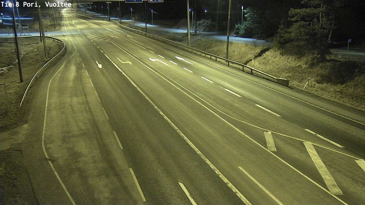 Kelikamerat Kuva Tie 8 Pori, Vuoltee, Pori, Satakunta