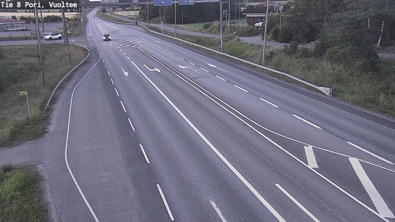 Kelikamerat Kuva Tie 8 Pori, Vuoltee, Pori, Satakunta