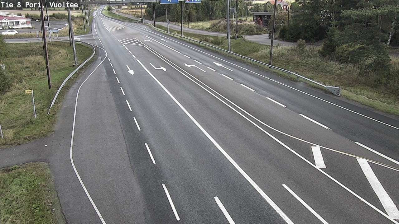 Kelikamerat Kuva Tie 8 Pori, Vuoltee, Pori, Satakunta