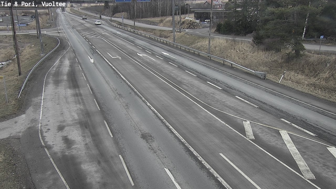 Weather Camera Image Väg 8 Björneborg, Vuoltee, Pori, Satakunta