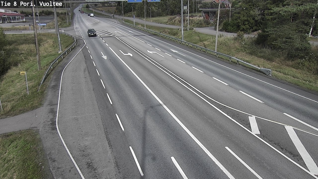 Kelikamerat Kuva Tie 8 Pori, Vuoltee, Pori, Satakunta