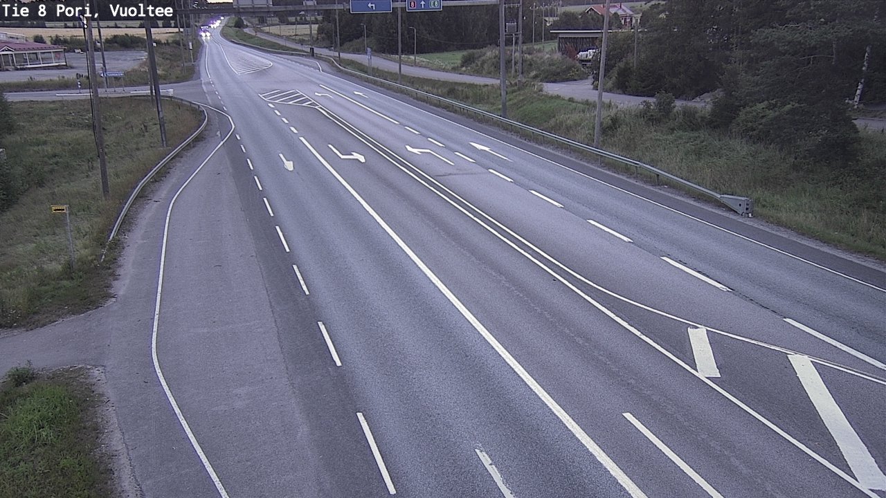 Kelikamerat Kuva Tie 8 Pori, Vuoltee, Pori, Satakunta