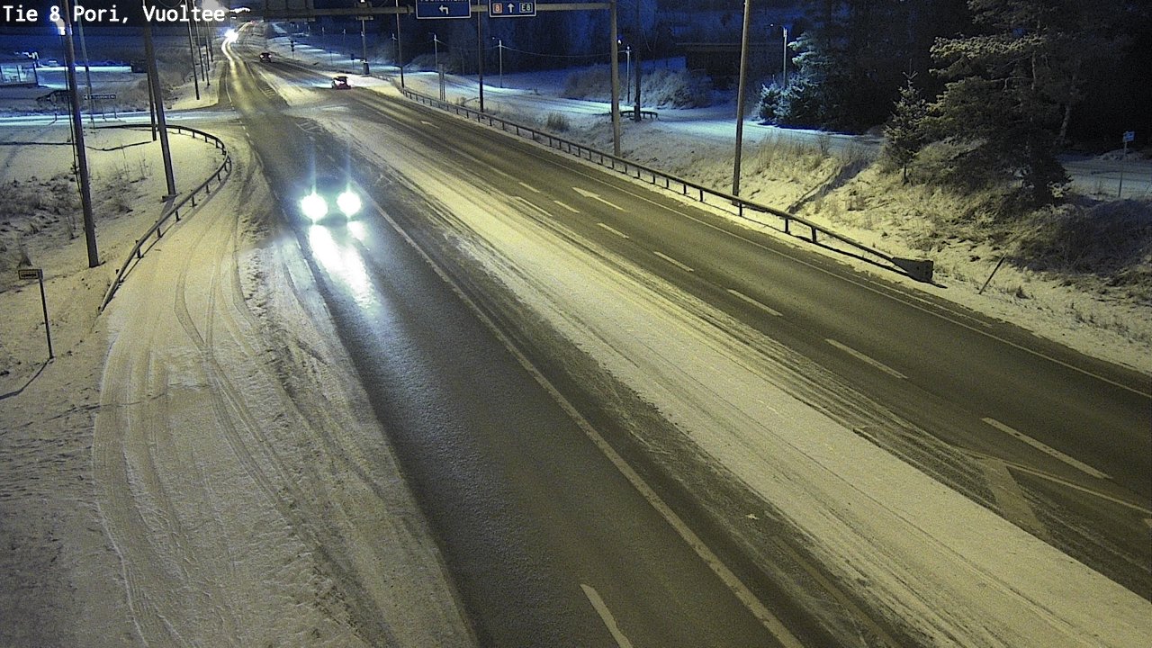 Kelikamerat Kuva Tie 8 Pori, Vuoltee, Pori, Satakunta