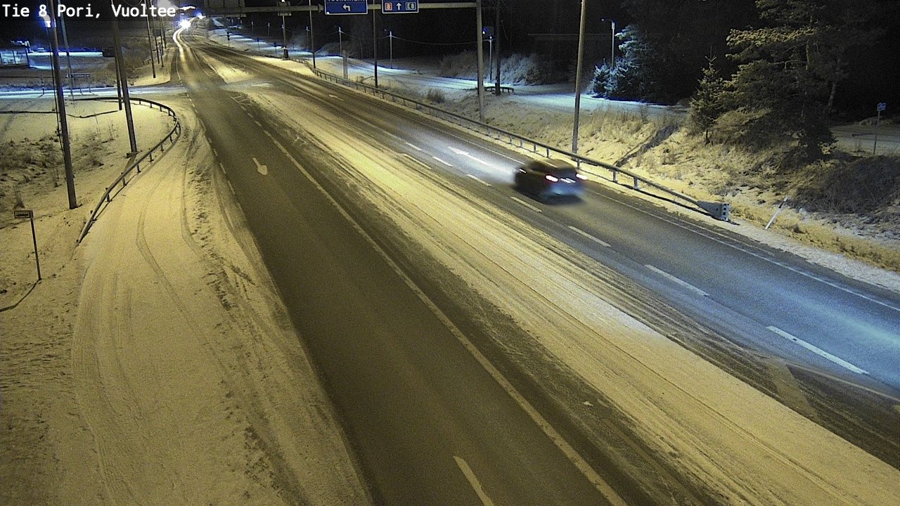 Kelikamerat Kuva Tie 8 Pori, Vuoltee, Pori, Satakunta