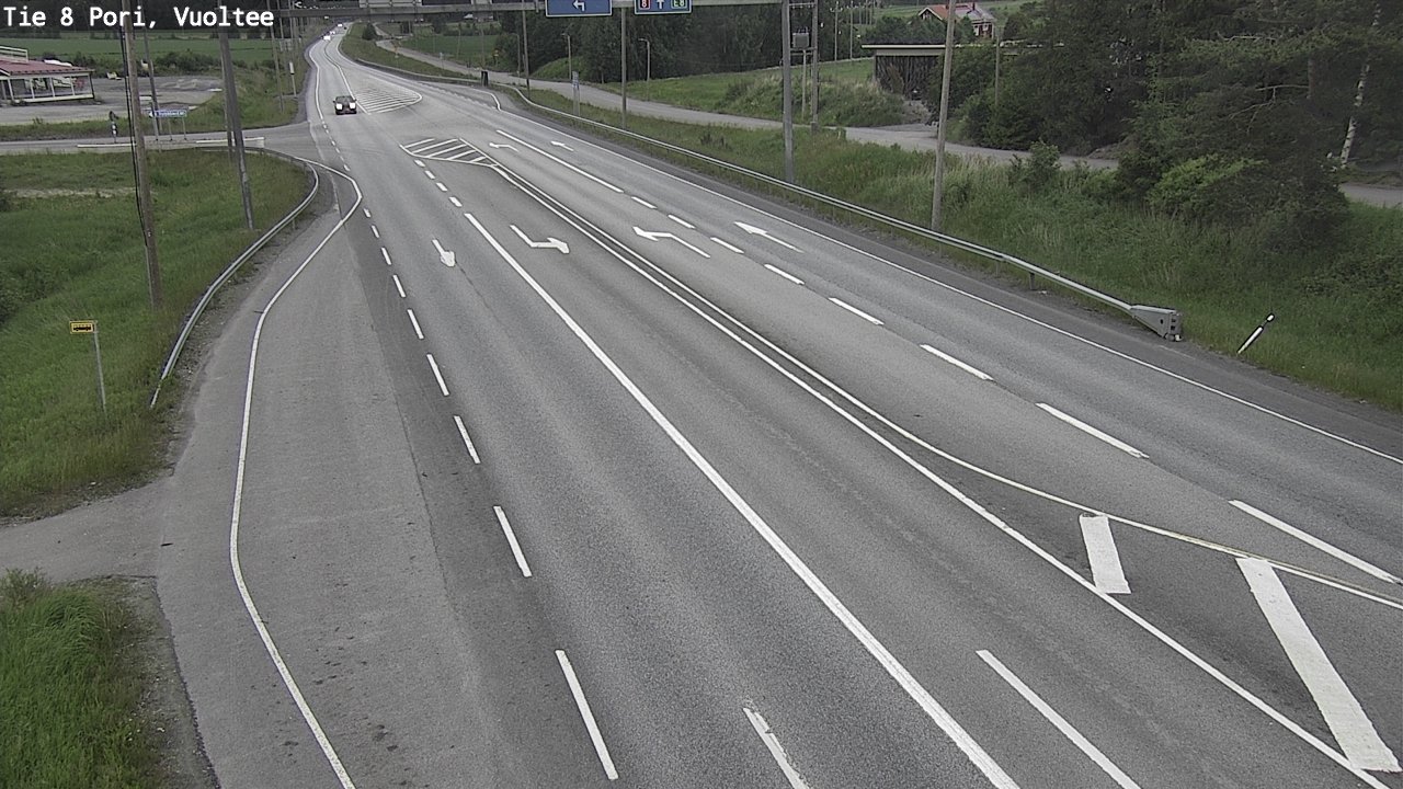 Kelikamerat Kuva Tie 8 Pori, Vuoltee, Pori, Satakunta