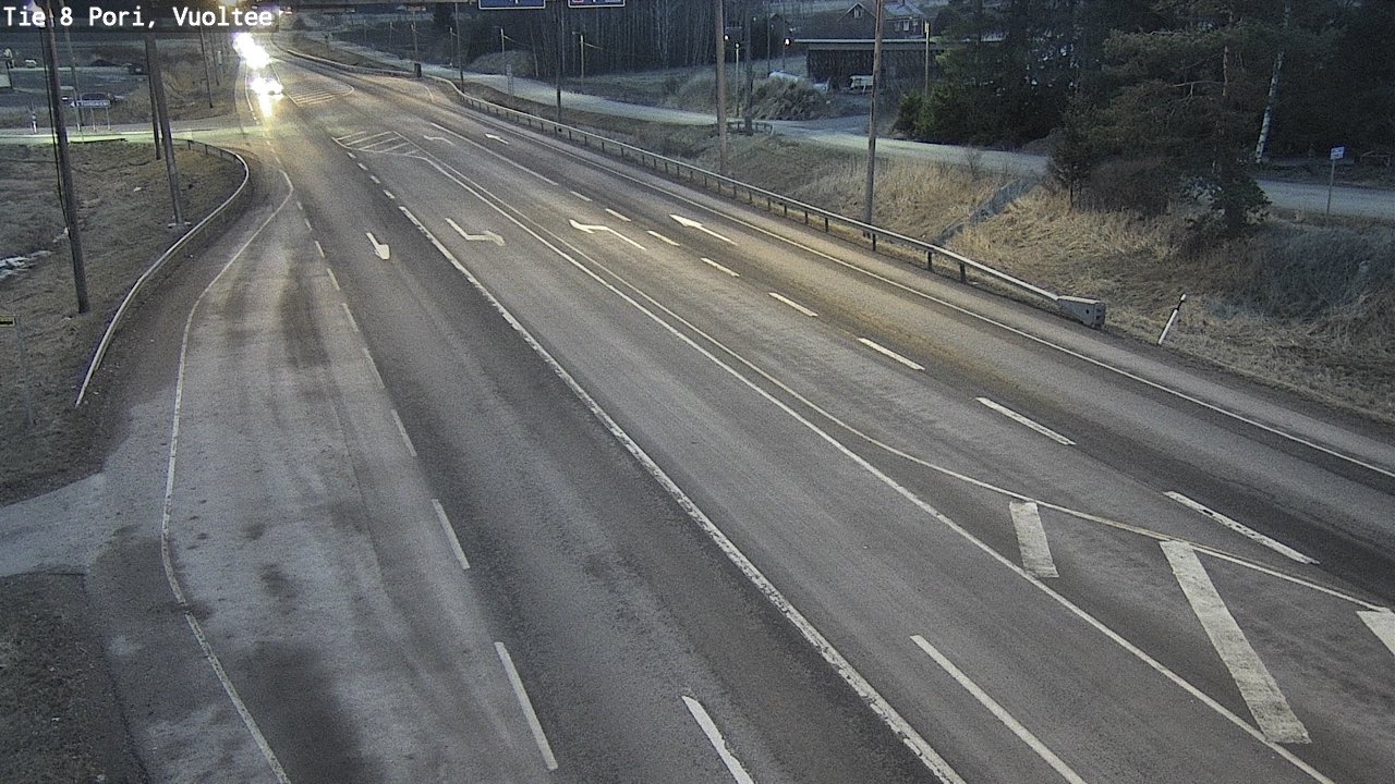 Weather Camera Image Väg 8 Björneborg, Vuoltee, Pori, Satakunta
