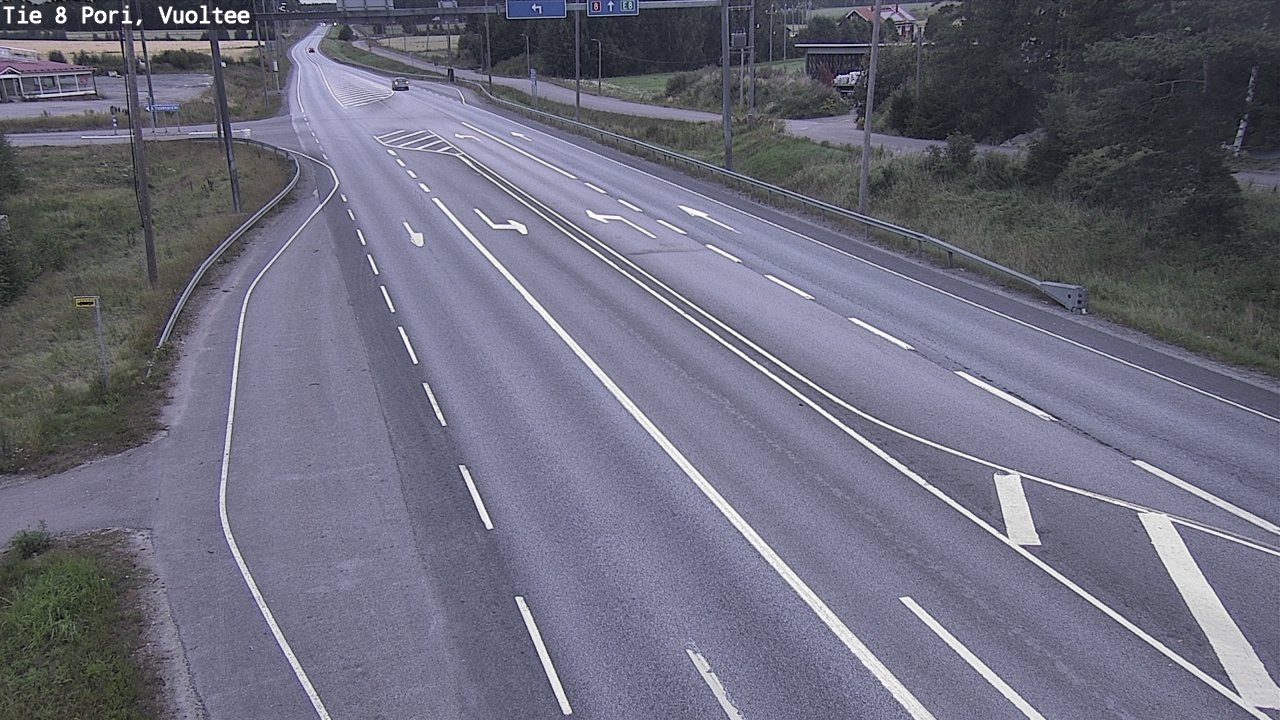 Kelikamerat Kuva Tie 8 Pori, Vuoltee, Pori, Satakunta