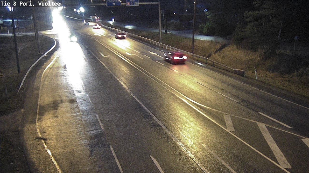Weather Camera Image Road 8 Pori, Vuoltee, Pori, Satakunta