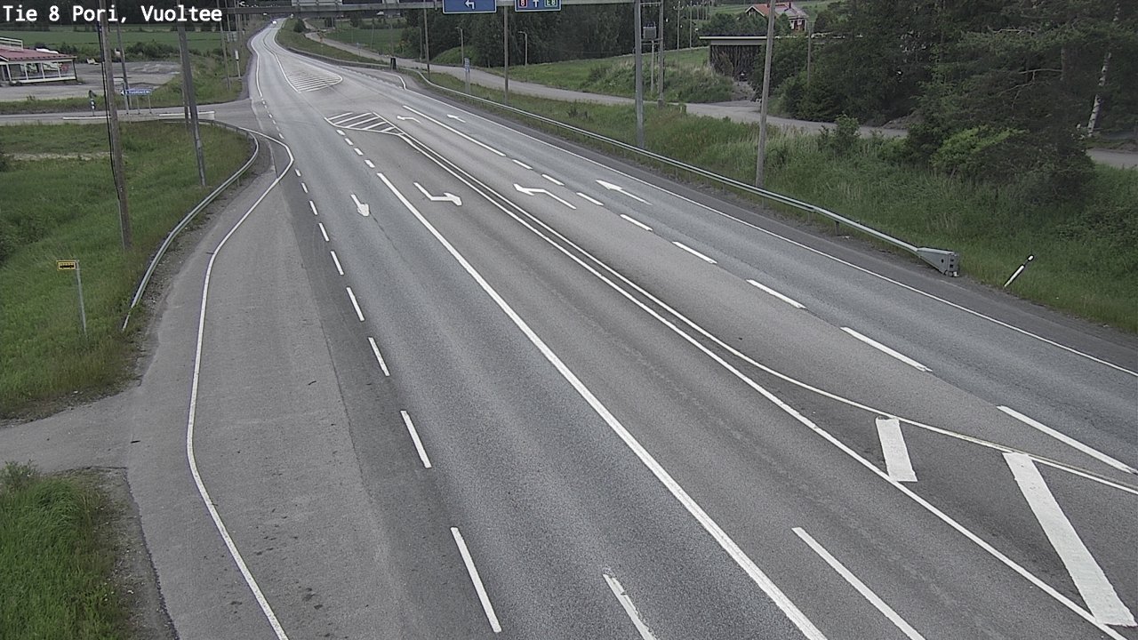 Kelikamerat Kuva Tie 8 Pori, Vuoltee, Pori, Satakunta