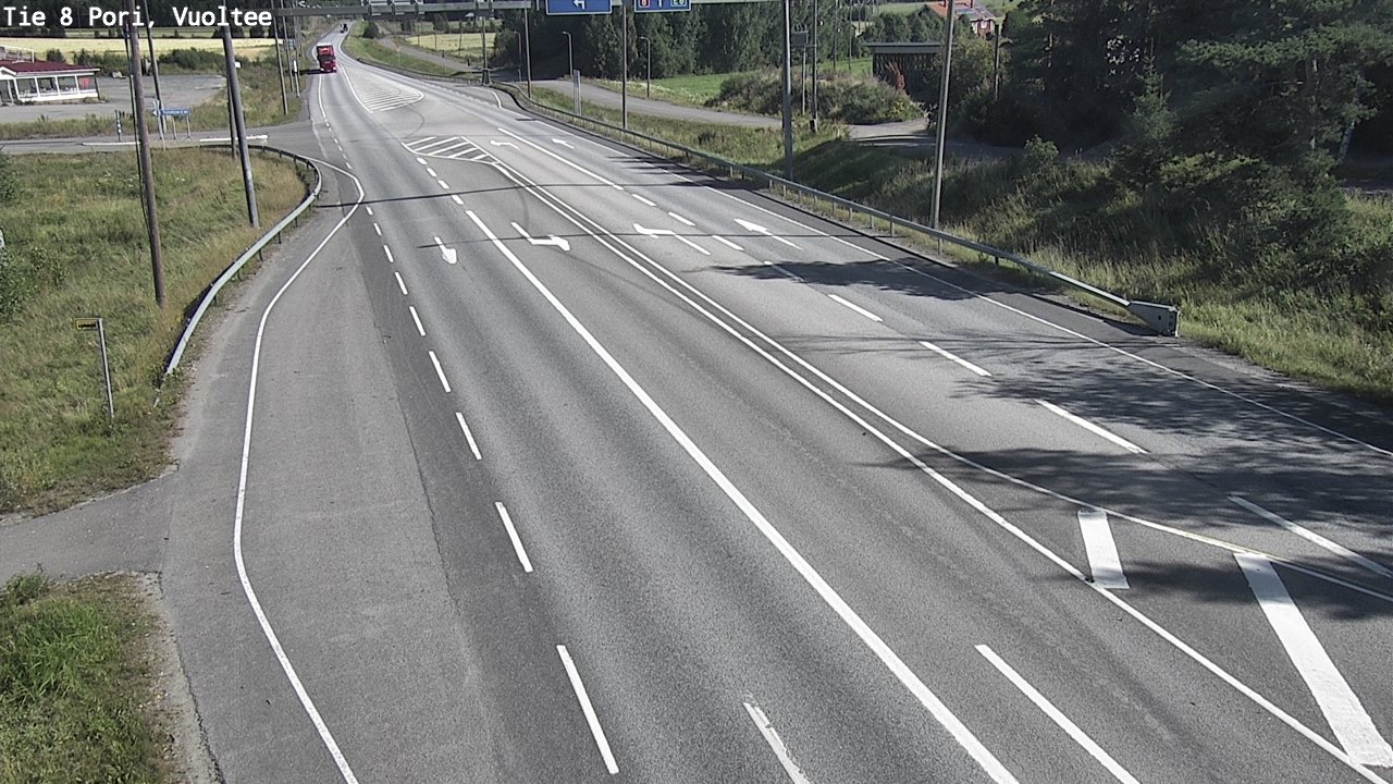 Kelikamerat Kuva Tie 8 Pori, Vuoltee, Pori, Satakunta