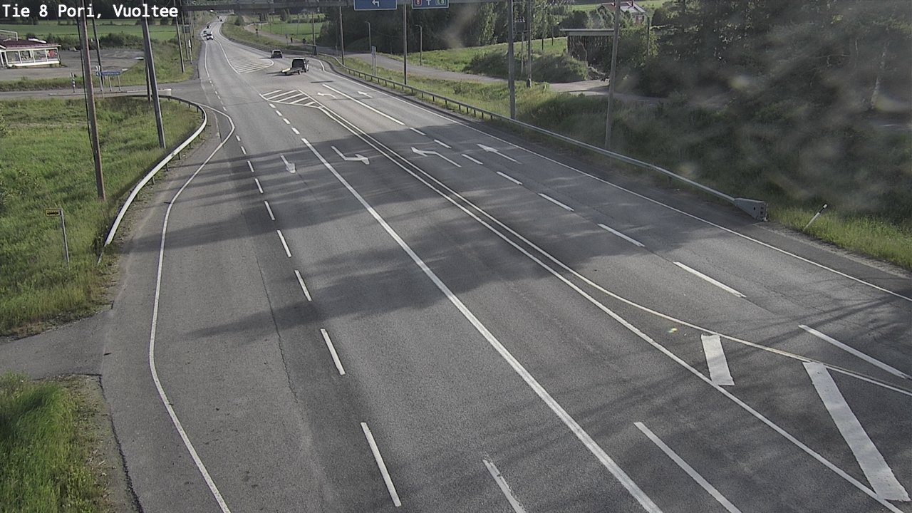Weather Camera Image Road 8 Pori, Vuoltee, Pori, Satakunta