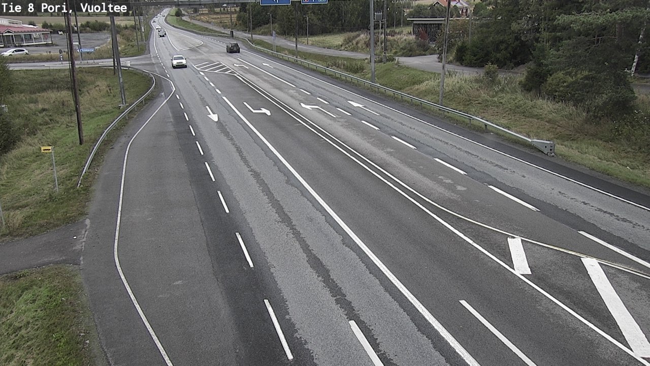 Kelikamerat Kuva Tie 8 Pori, Vuoltee, Pori, Satakunta