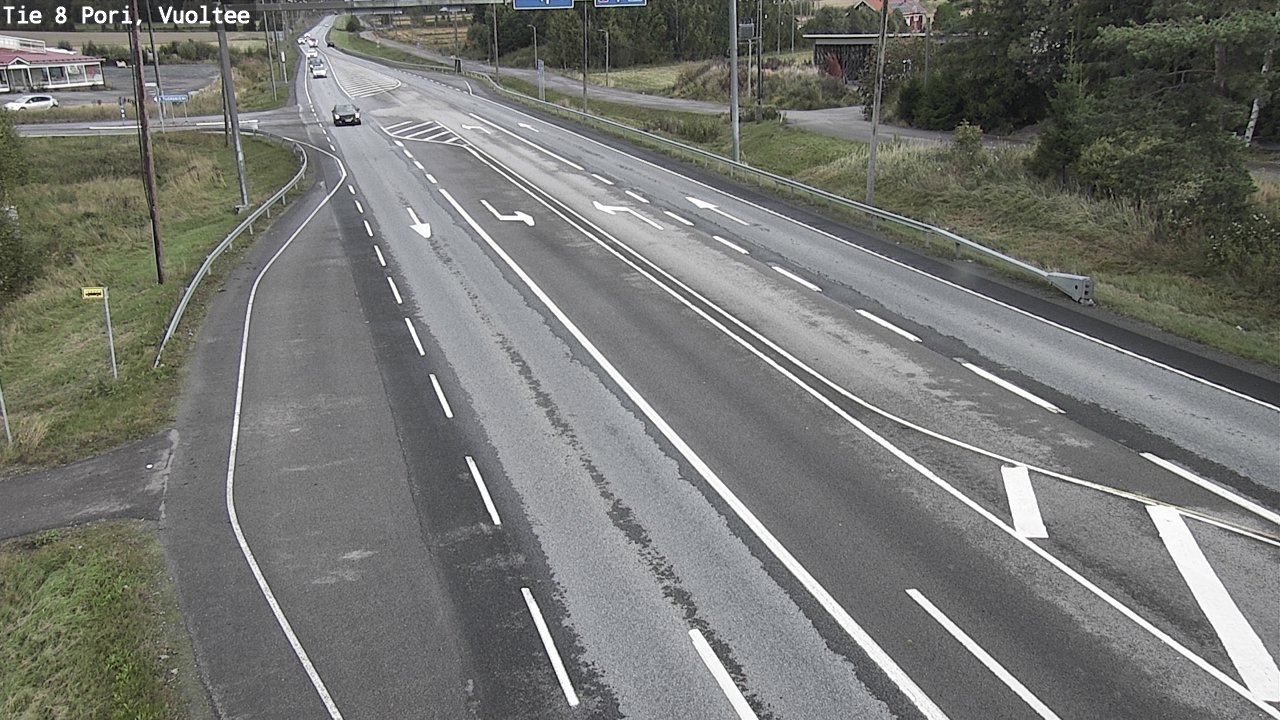 Kelikamerat Kuva Tie 8 Pori, Vuoltee, Pori, Satakunta