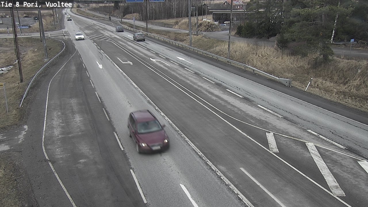 Kelikamerat Kuva Tie 8 Pori, Vuoltee, Pori, Satakunta