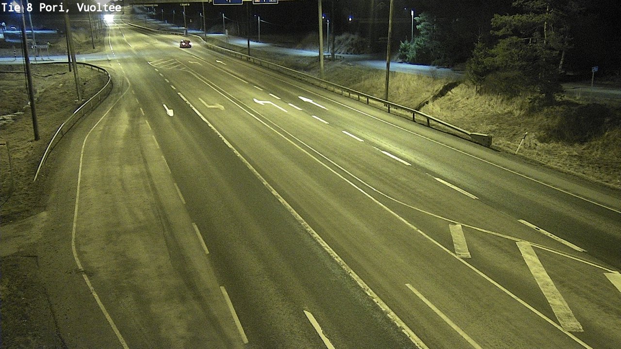 Kelikamerat Kuva Tie 8 Pori, Vuoltee, Pori, Satakunta