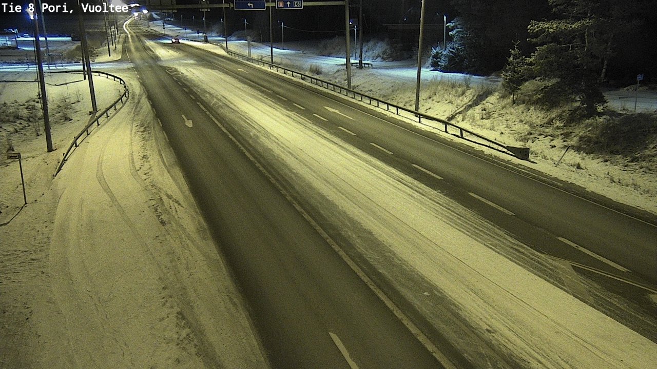 Kelikamerat Kuva Tie 8 Pori, Vuoltee, Pori, Satakunta