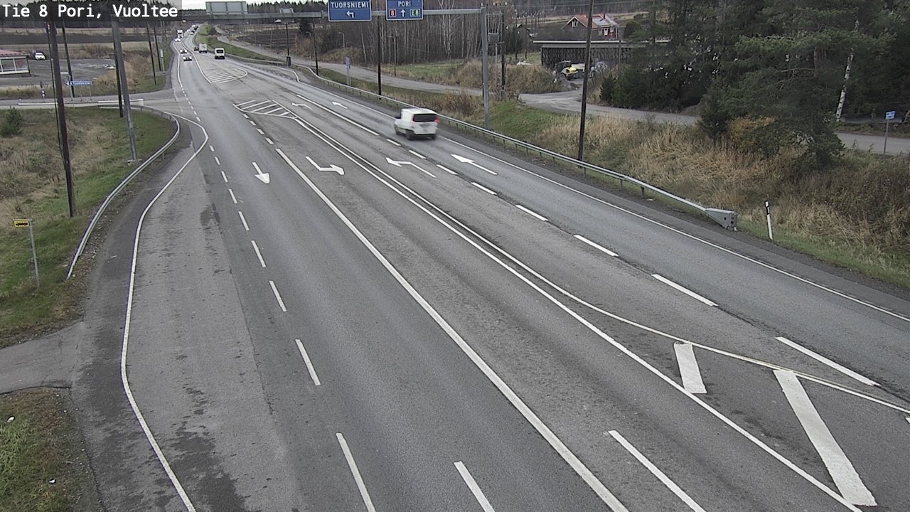 Kelikamerat Kuva Tie 8 Pori, Vuoltee, Pori, Satakunta