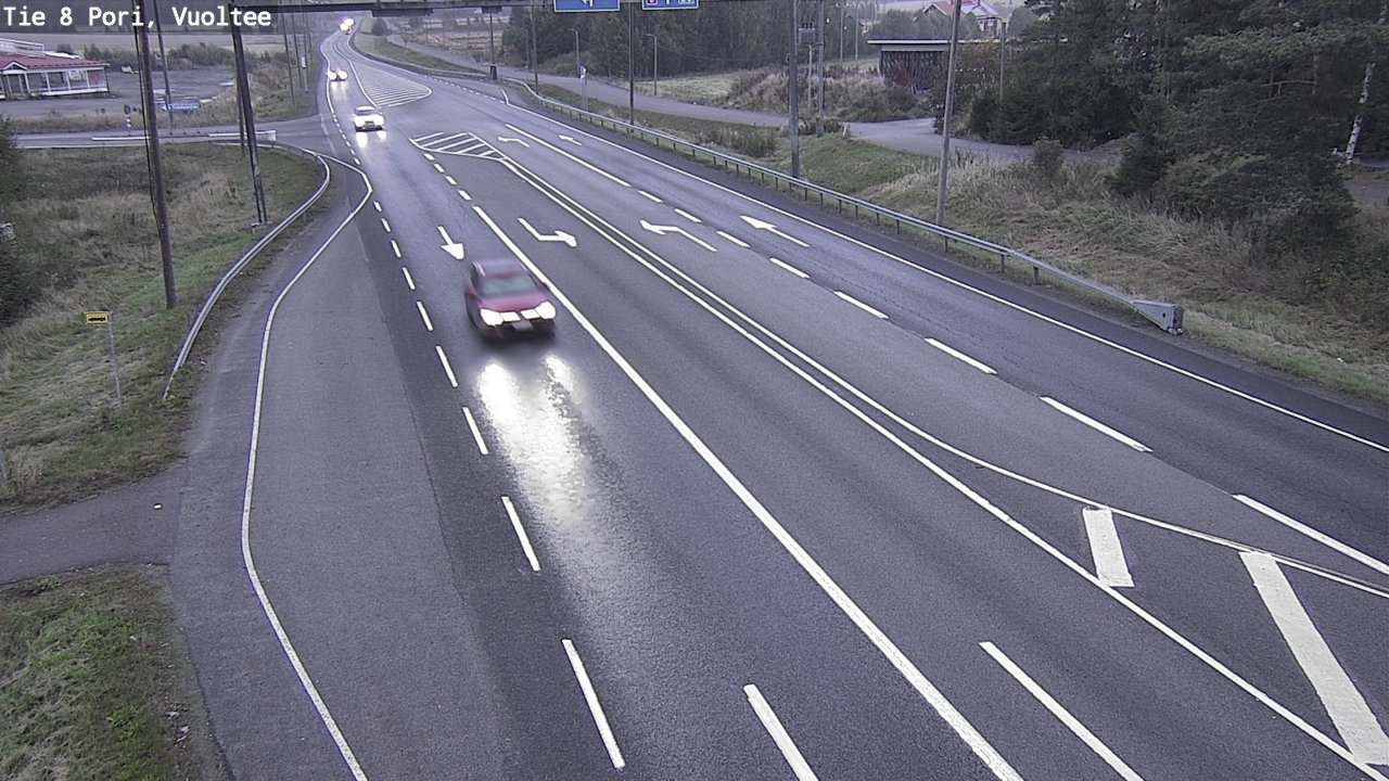 Kelikamerat Kuva Tie 8 Pori, Vuoltee, Pori, Satakunta
