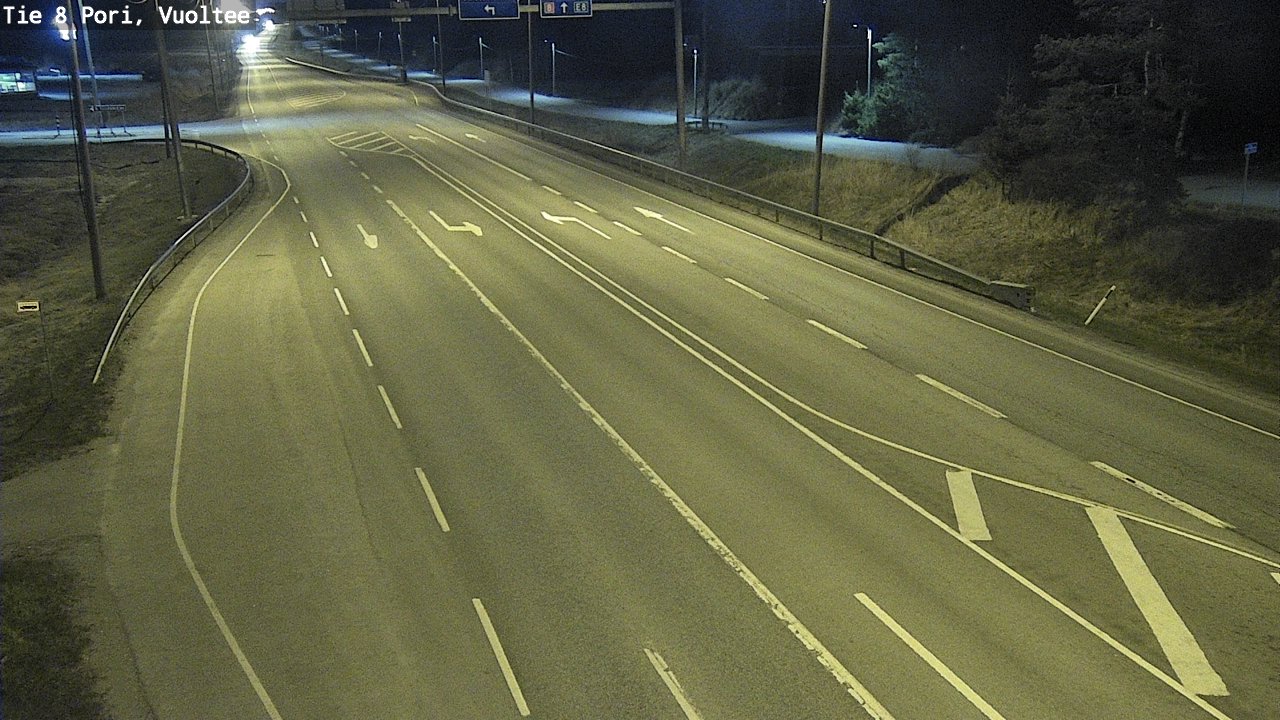 Kelikamerat Kuva Tie 8 Pori, Vuoltee, Pori, Satakunta